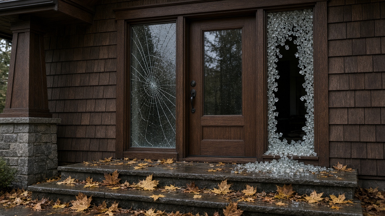 Laminated versus tempered safety glass comparison for a Metro Vancouver home after fall storm or security upgrade